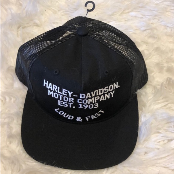 Harley davidson loud and fast hat Clearance